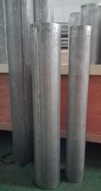straight seam perforated center pipe frame